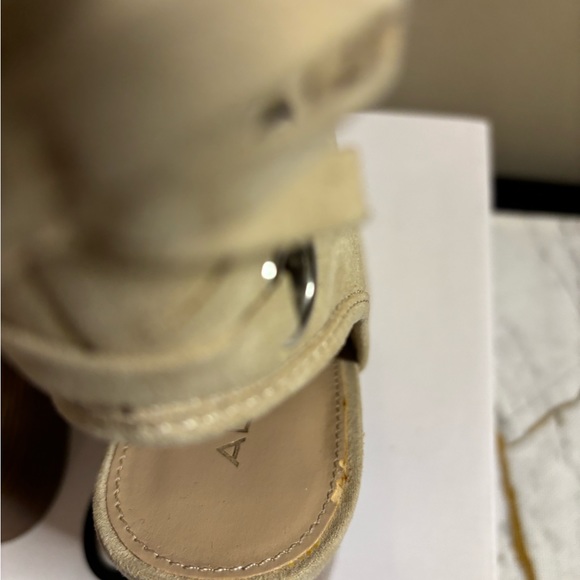 Aldo open toe sling back booties; nice, classy, and comfortable; inside zipper - Picture 5 of 16